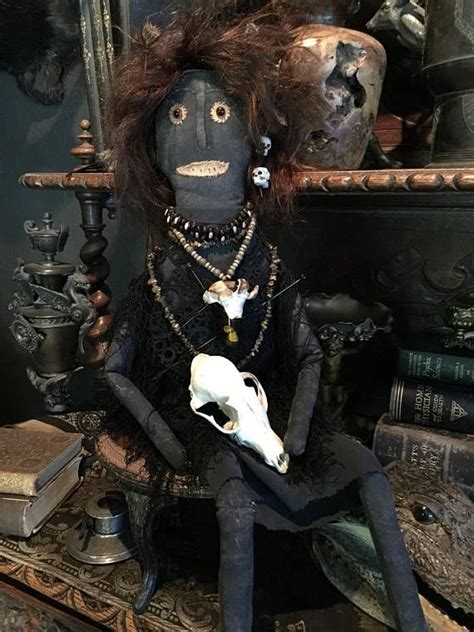 Voodoo conjuring incense doll